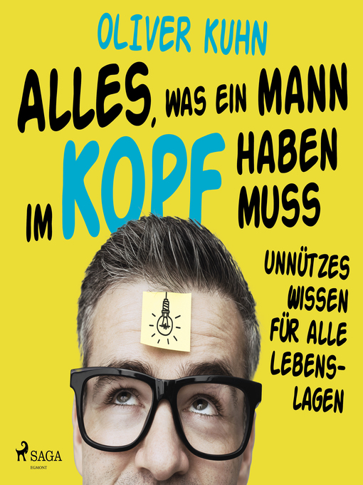 Title details for Alles, was ein Mann im Kopf haben muss by Oliver Kuhn - Available